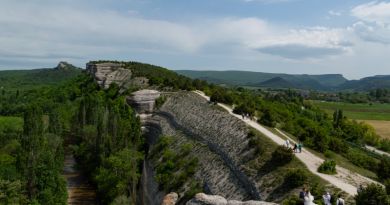 Остановка на маршруте — Бельбекская долина